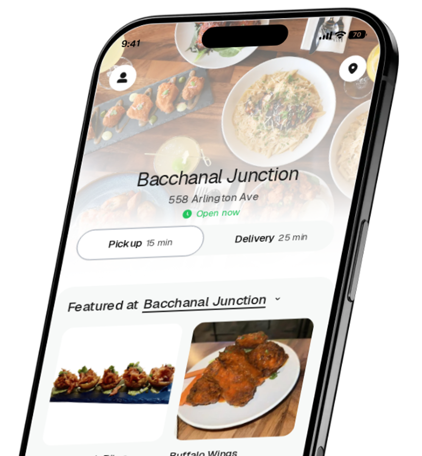Bacchanal Junction app preview